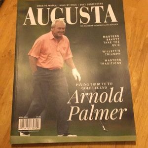 ⛳️ Augusta magazine souvenir Masters issue 2017 ⛳️